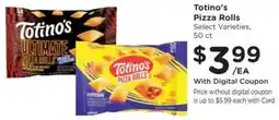 Kroger Totino's Pizza Rolls offer