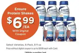 Kroger Ensure Protein Shakes offer