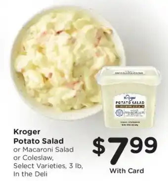 Kroger Kroger Potato Salad offer