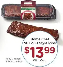 Kroger Home Chef St. Louis Style Ribs offer