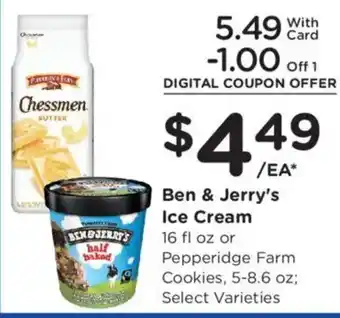 Kroger Ben & Jerry's Ice Cream offer