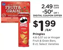 Kroger Pringles offer