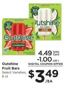 Kroger Outshine Fruit Bars offer