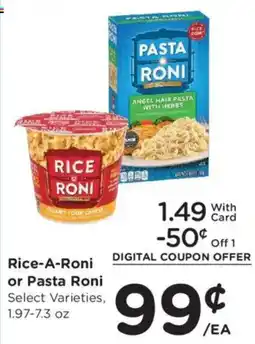 Kroger Rice-A-Roni or Pasta Roni offer