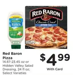 Kroger Red Baron Pizza offer