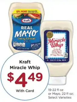 Kroger Kraft Miracle Whip offer
