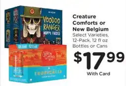 Kroger Creature Comforts or New Belgium offer