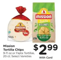 Kroger Mission Tortilla Chips offer