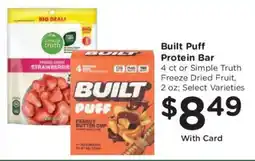 Kroger Built Puff Protein Bar offer