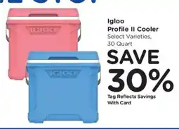 Kroger Igloo Profile II Cooler offer