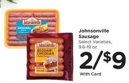 Kroger Johnsonville Sausage offer