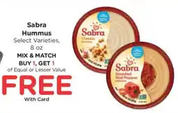 Kroger Sabra Hummus offer