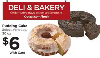 Kroger Pudding Cake offer
