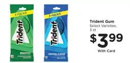 Kroger Trident Gum offer