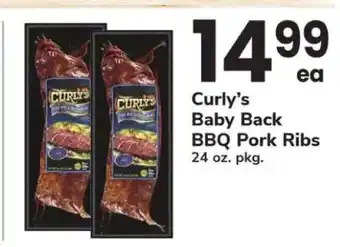 Curly’s Baby Back BBQ Pork Ribs