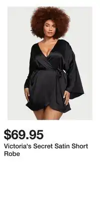Victoria's Secret Victoria's Secret Satin Short Robe offer