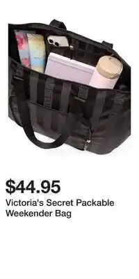 Victoria's Secret Victoria's Secret Packable Weekender Bag offer