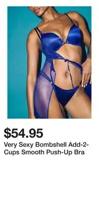 Victoria's Secret Very Sexy Bombshell Add-2-Cups Smooth Push-Up Bra offer