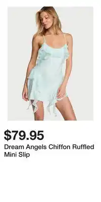 Victoria's Secret Dream Angels Chiffon Ruffled Mini Slip offer