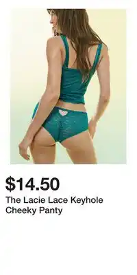 Victoria's Secret The Lacie Lace Keyhole Cheeky Panty offer