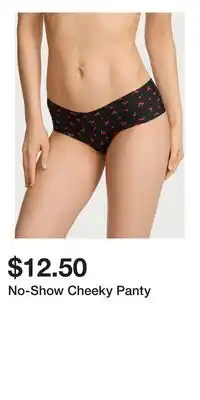 Victoria's Secret No-Show Cheeky Panty offer