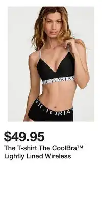 Victoria's Secret The T-shirt The CoolBra Lightly Lined Wireless offer