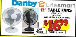 Ollie's 12 TABLE FANS offer