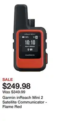 Cabela's Garmin inReach Mini 2 Satellite Communicator - Flame Red offer