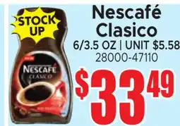 Jetro Nescafé Clasico offer