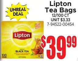 Jetro Lipton Tea Bags offer