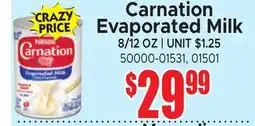 Jetro Carnation Evaporated Milk offer