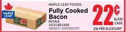 Jetro MAPLE LEAF FOODS Fully Cooked Bacon offer