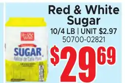 Jetro Red & White Sugar offer