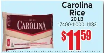 Jetro Carolina Rice offer