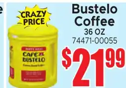 Jetro Bustelo Coffee offer