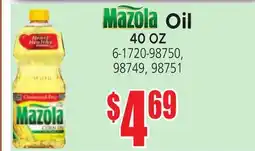 Jetro Mazola Oil offer