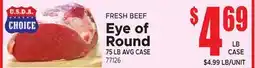 Jetro FRESH BEEF Eye of Round offer