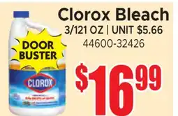 Jetro Clorox Bleach offer