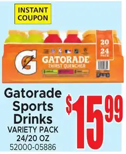 Jetro Gatorade Sports Drinks offer