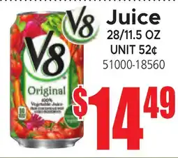 Jetro V8 Juice offer
