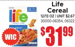 Jetro Life Cereal offer
