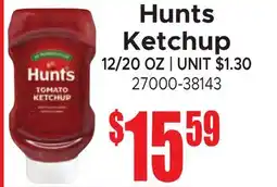Jetro Hunts Ketchup offer