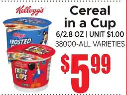 Jetro Cereal in a Cup offer