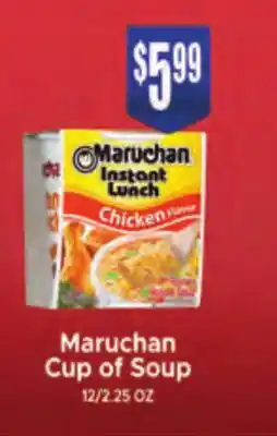 Jetro Maruchan Cup of Soup offer
