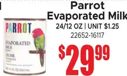Jetro Parrot Evaporated Milk offer