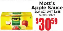 Jetro Mott's Apple Sauce offer