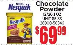 Jetro Nestle Nesquik Chocolate Powder offer