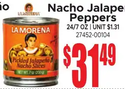 Jetro Nacho Jalapeño Peppers offer