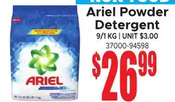 Jetro Ariel Powder Detergent offer