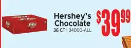 Jetro Hershey's Chocolate offer